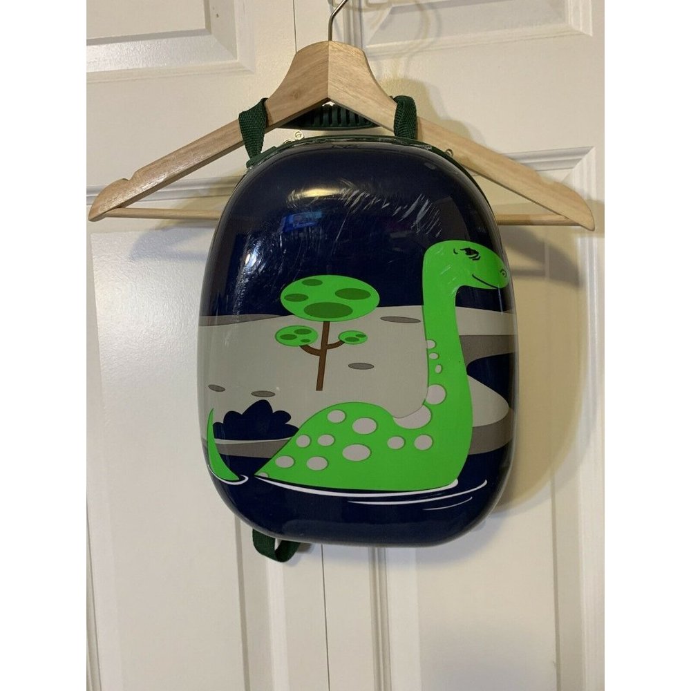 Blue Dino Small Backpack Shell‎ Green - Picture 3 of 9